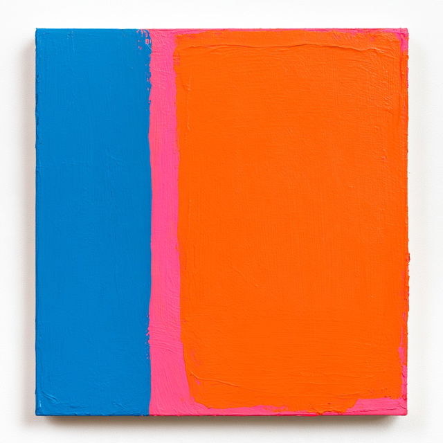 Mary Heilmann style, Midjourney V8.2, render 3 of 4