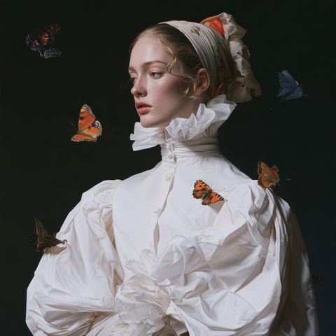 Mary Jane Ansell style (Painters), Midjourney V8.2