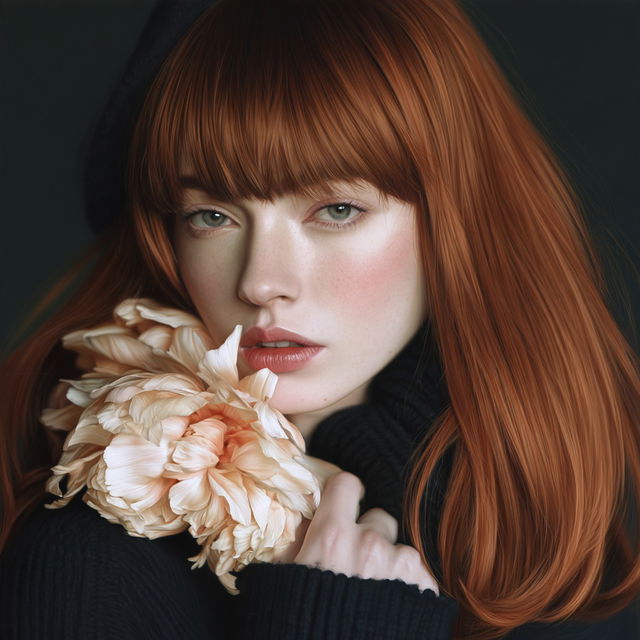 Mary Jane Ansell style, Midjourney V8.2, render 4 of 4