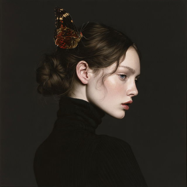 Mary Jane Ansell style, Midjourney V8.2, render 3 of 4