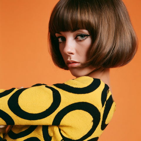 Mary Quant style (Fashion designers), Midjourney V8.2