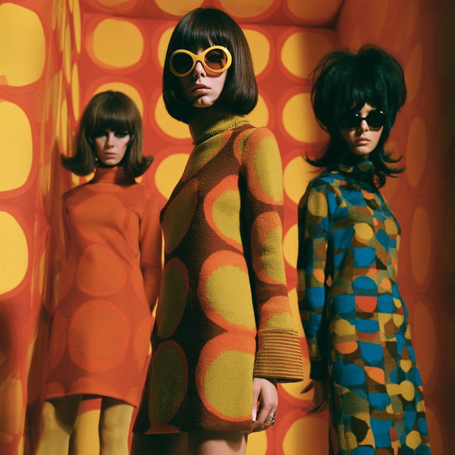 Mary Quant style, Midjourney V8.2, render 3 of 4