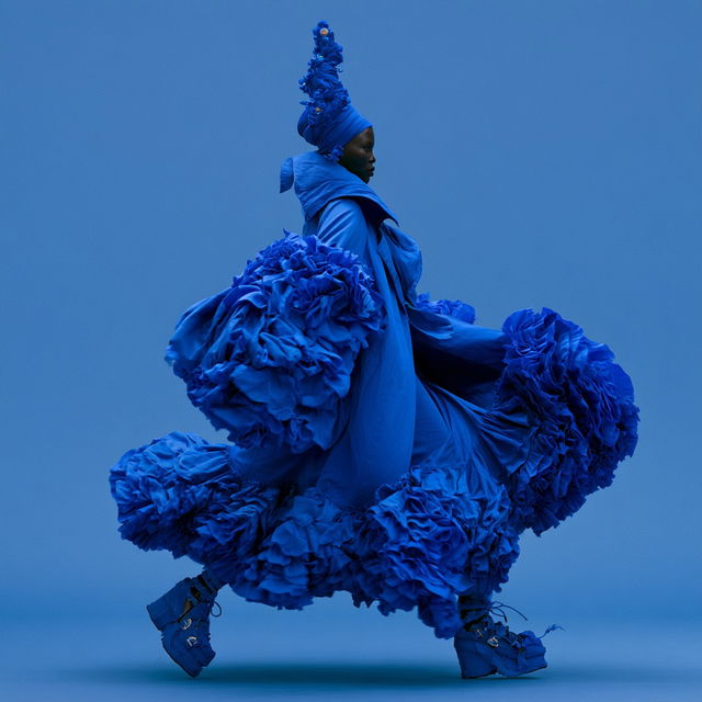 Mary Sibande style, Midjourney V8.2, render 2 of 4