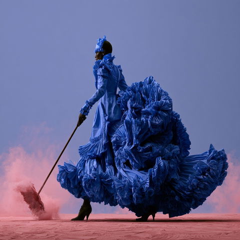 Mary Sibande style (Sculptors), Midjourney V8.2