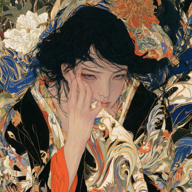 Masami Teraoka style, Midjourney V8.2, render 3 of 4