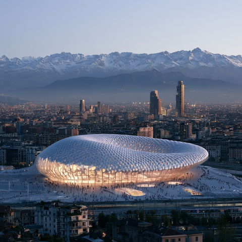 Massimiliano Fuksas style (Architects), Midjourney V8.2
