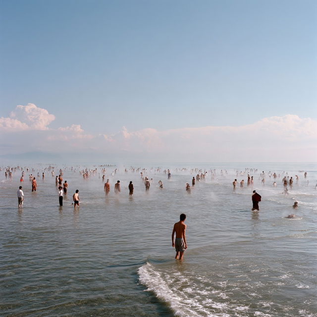 Massimo Vitali style, Midjourney V8.2, render 4 of 4