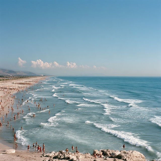 Massimo Vitali style, Midjourney V8.2, render 3 of 4
