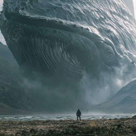Massive scale style (Modifiers), Midjourney V8.2