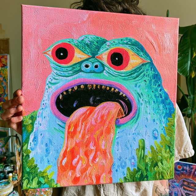 Matt Furie style, Midjourney V8.2, render 4 of 4