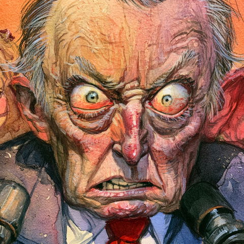 Matt Wuerker style (Illustrators), Midjourney V8.2