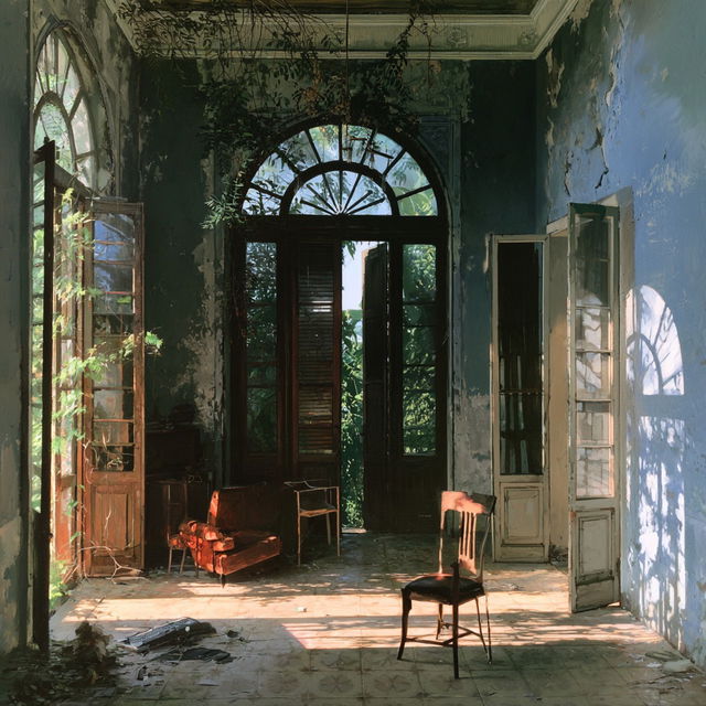 Matteo Massagrande style, Midjourney V8.2, render 2 of 4