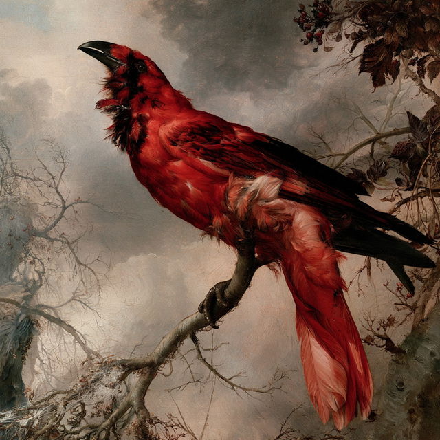 Matthias Grunewald style, Midjourney V8.2, render 3 of 4