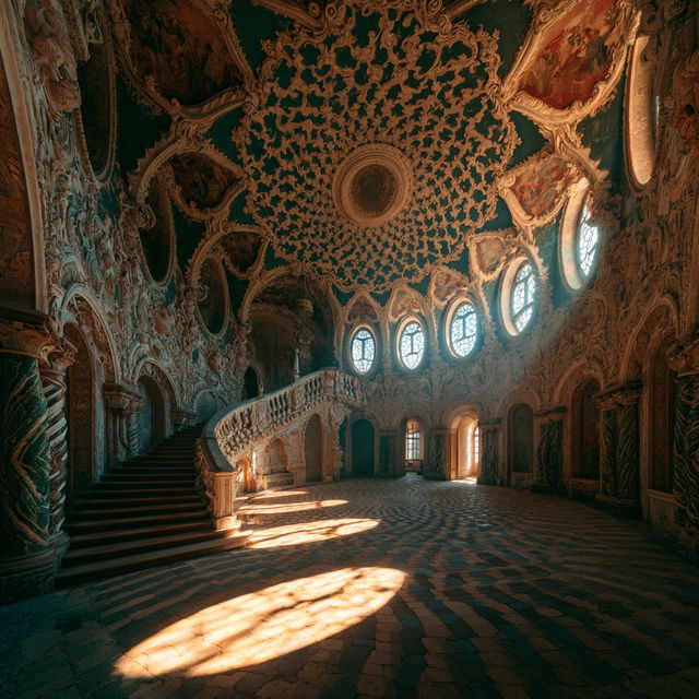 Matthias Haker style, Midjourney V8.2, render 3 of 4