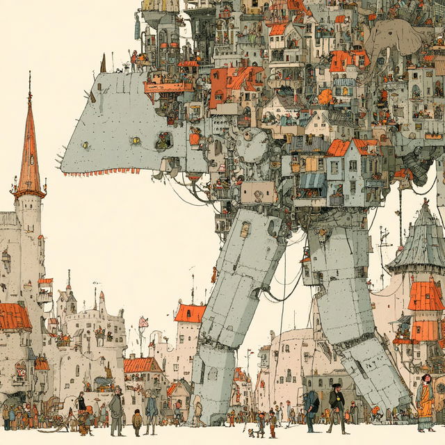 Mattias Adolfsson style, Midjourney V8.2, render 2 of 4