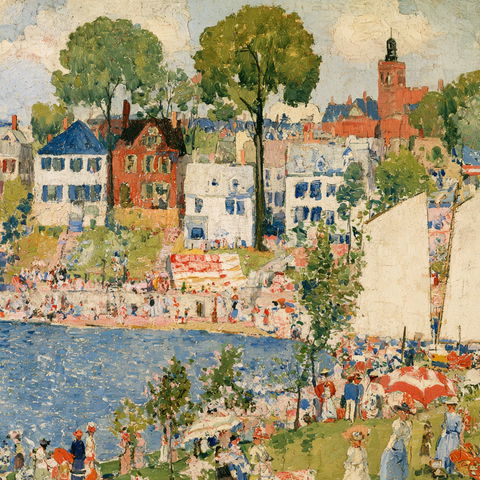 Maurice Prendergast style (Painters), Midjourney V8.2