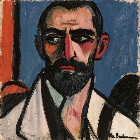 Max Beckmann style (Painters), Midjourney V8.2