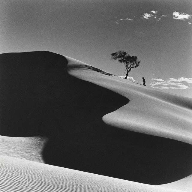 Max Dupain style, Midjourney V8.2, render 4 of 4