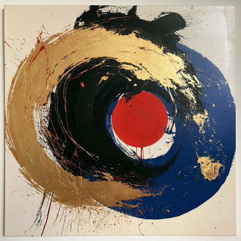 Max Gimblett style (Various), Midjourney V8.2