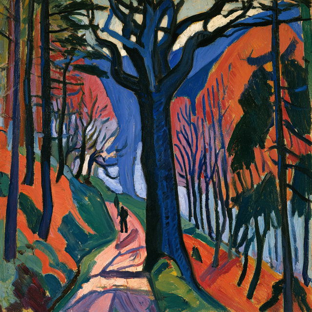 Max Pechstein style, Midjourney V8.2, render 4 of 4