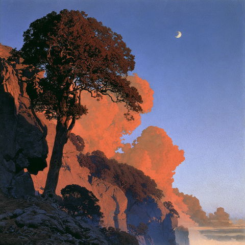 Maxfield Parrish style (Illustrators), Midjourney V8.2