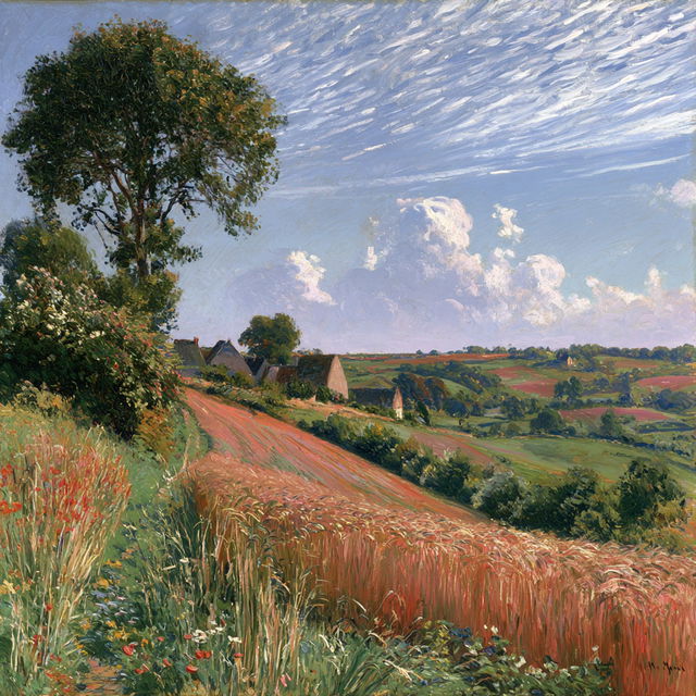 Maxime Maufra style, Midjourney V8.2, render 4 of 4
