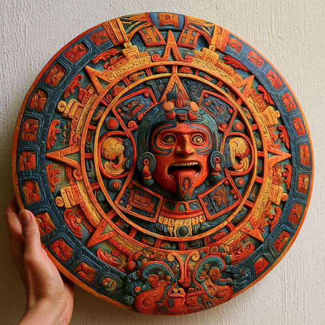 Mayan art style, Midjourney V8.2, render 1 of 4