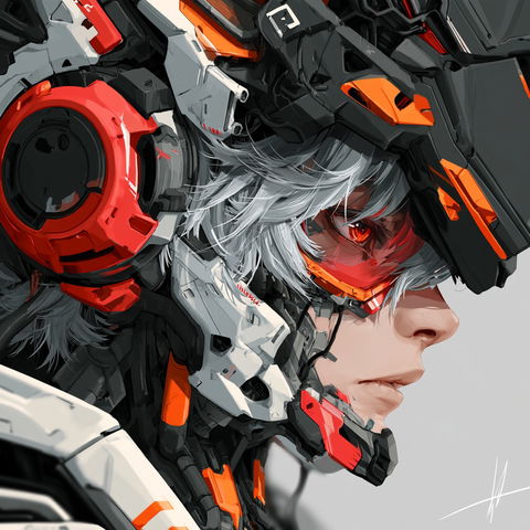 Mecha anime style style (Genres), Midjourney V8.2