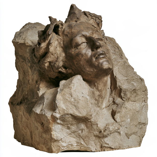 Medardo Rosso style, Midjourney V8.2, render 1 of 4