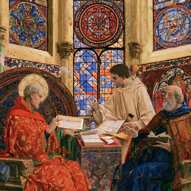 Medieval art style, Midjourney V8.2, render 4 of 4