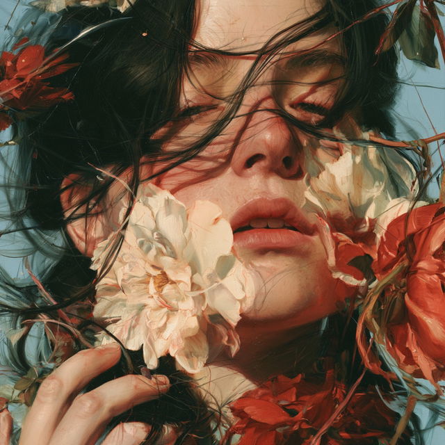 Meghan Howland style, Midjourney V8.2, render 2 of 4