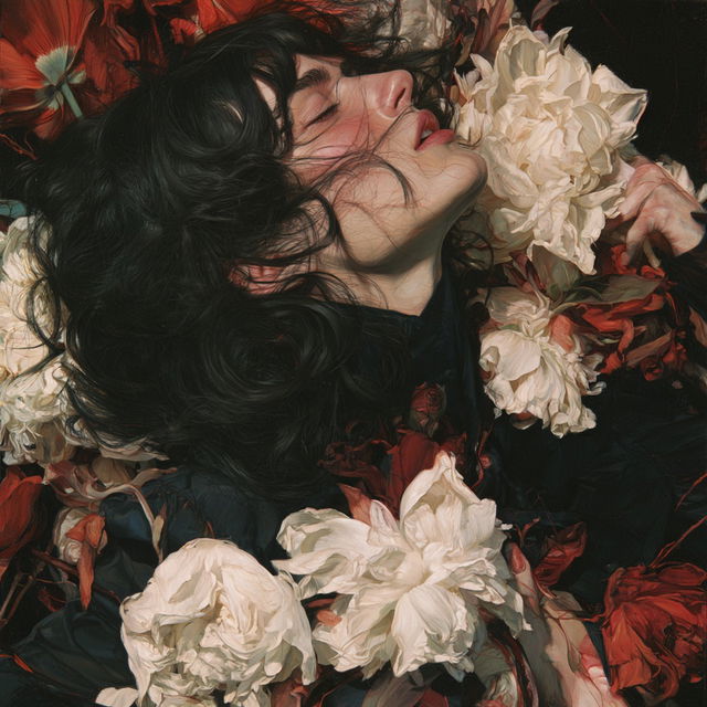 Meghan Howland style, Midjourney V8.2, render 1 of 4