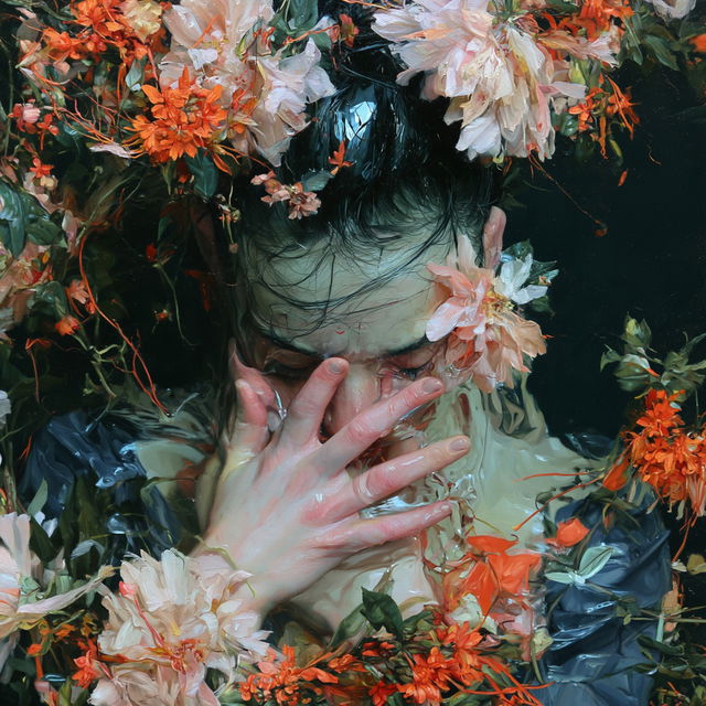 Meghan Howland style, Midjourney V8.2, render 3 of 4