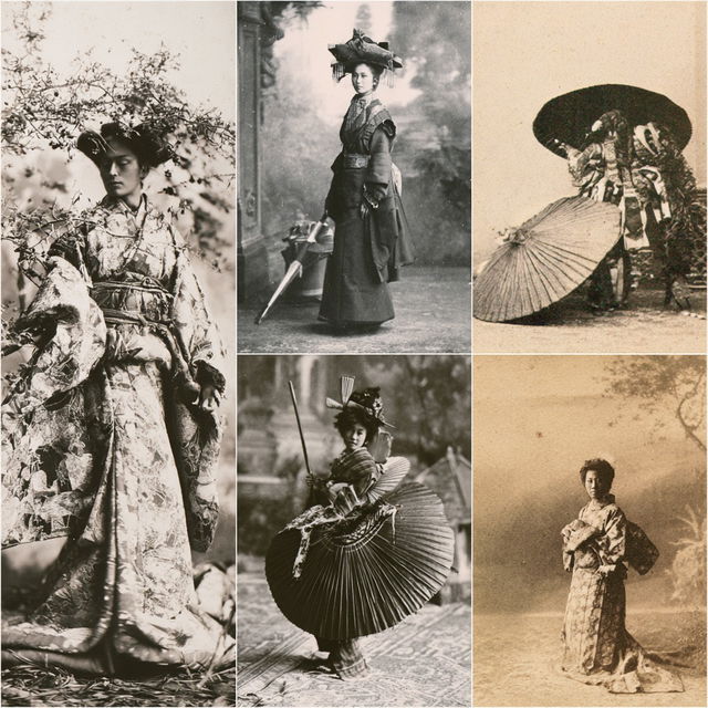 Meiji Period photography style, Midjourney V8.2, render 3 of 4