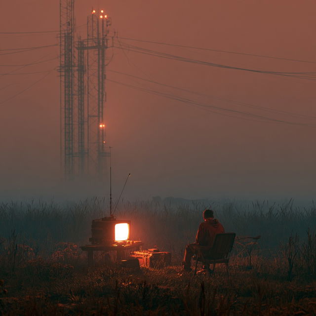 Melancholic atmosphere style, Midjourney V8.2, render 4 of 4