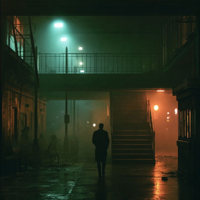 Melancholic atmosphere style, Midjourney V8.2, render 3 of 4
