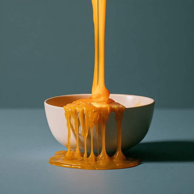Melting wax style, Midjourney V8.2, render 3 of 4