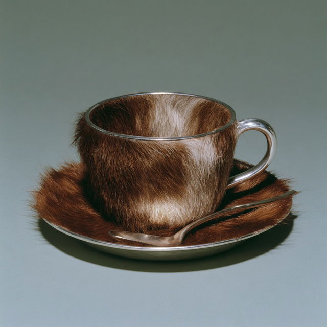 Meret Oppenheim style, Midjourney V8.2, render 2 of 4