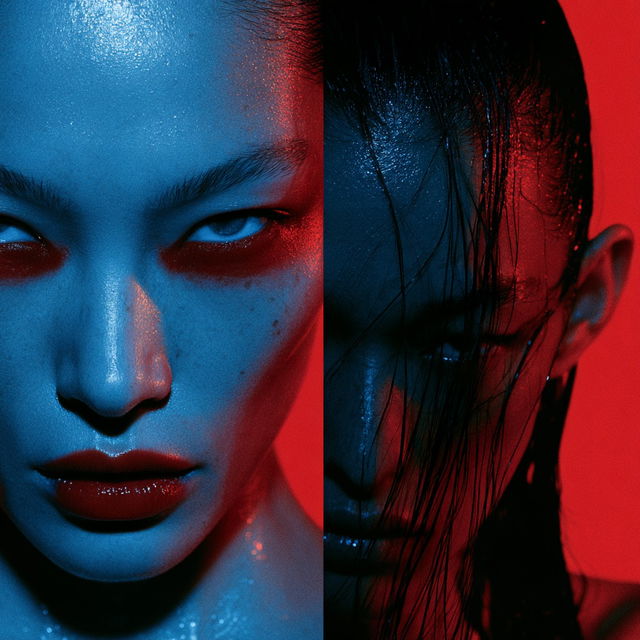 Mert and Marcus style, Midjourney V8.2, render 4 of 4