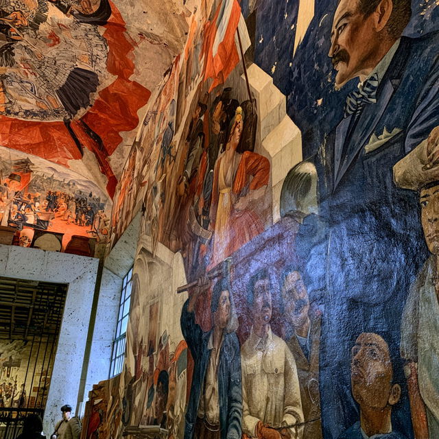 Mexican muralism style, Midjourney V8.2, render 1 of 4