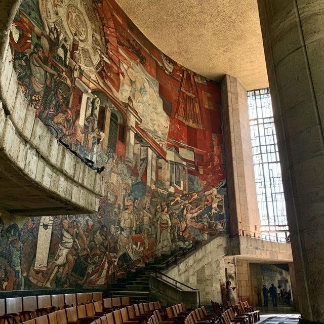 Mexican muralism style, Midjourney V8.2, render 4 of 4