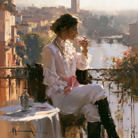 Michael Garmash style (Painters), Midjourney V8.2