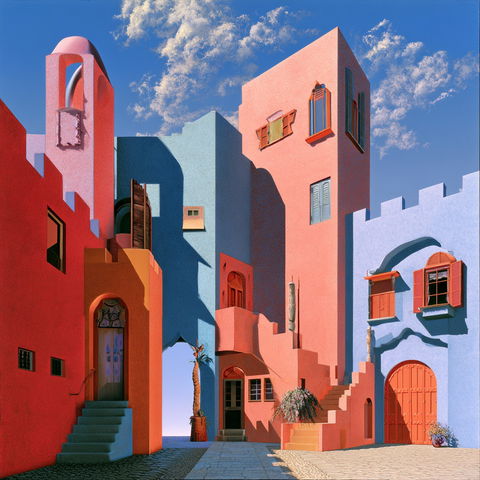 Michael Graves style (Architects), Midjourney V8.2
