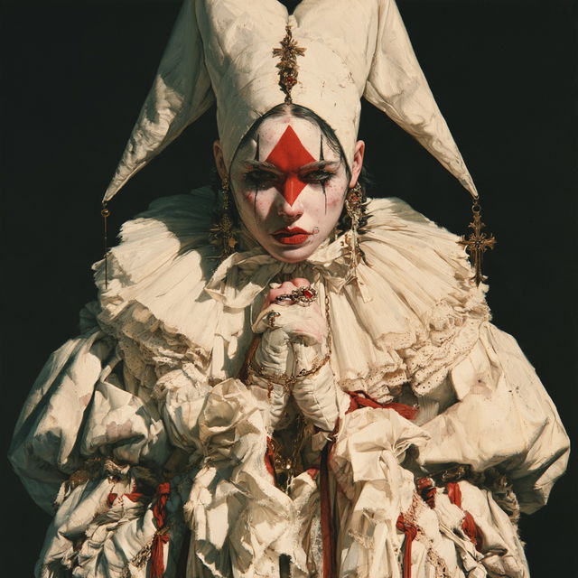 Michael Hussar style, Midjourney V8.2, render 2 of 4