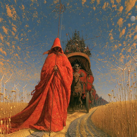 Michael Hutter style (Painters), Midjourney V8.2