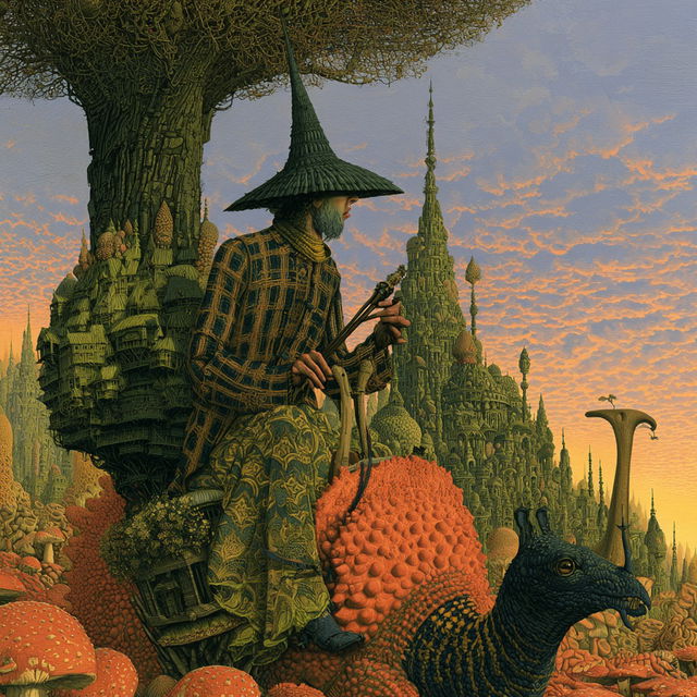 Michael Hutter style, Midjourney V8.2, render 3 of 4
