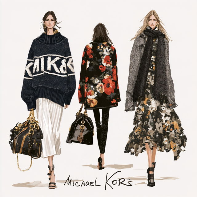 Michael Kors style, Midjourney V8.2, render 2 of 4