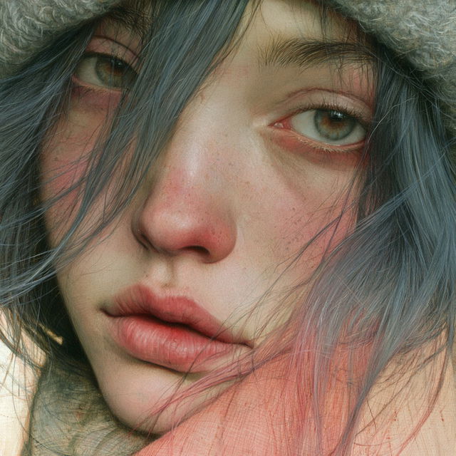 Michael Shapcott style, Midjourney V8.2, render 1 of 4