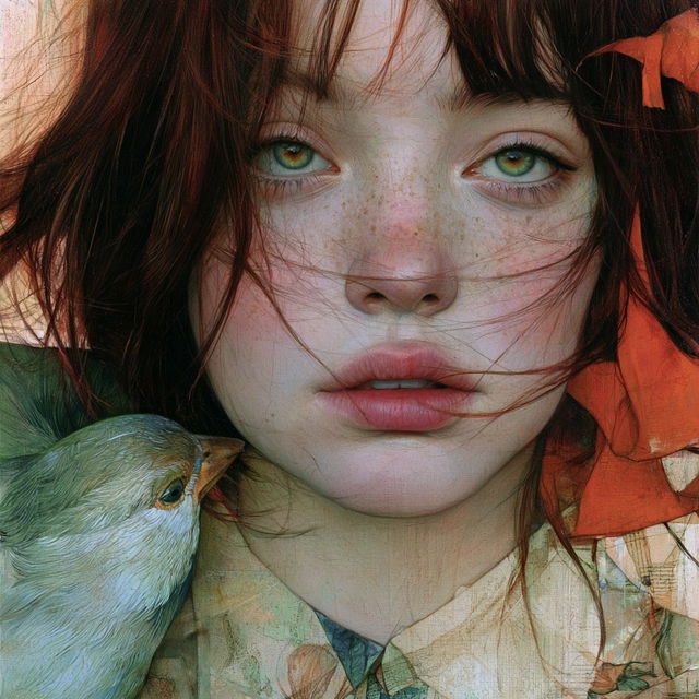 Michael Shapcott style, Midjourney V8.2, render 3 of 4