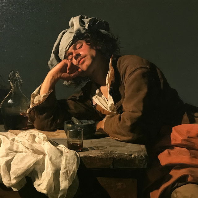 Michael Sweerts style, Midjourney V8.2, render 3 of 4